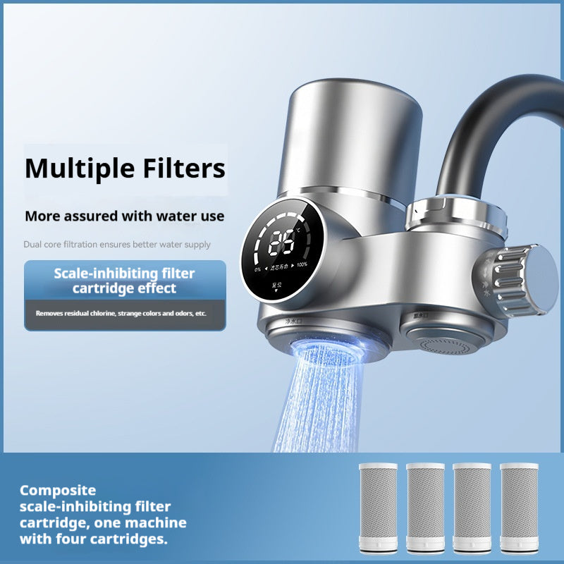 Smarter Wasserfilter für den Wasserhahn