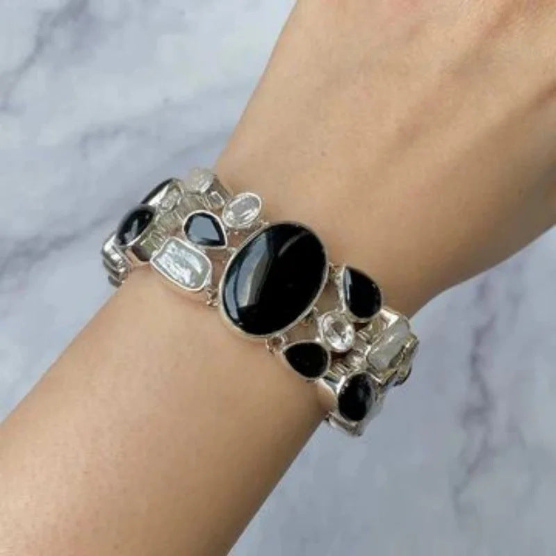 Geometrisches Retro-Armband – Bild 4 | LuxeStyle