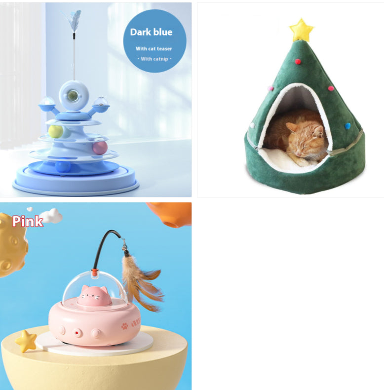 Elektrisches UFO-Spielzeug für Katzen – Bild 4 | LuxeStyle