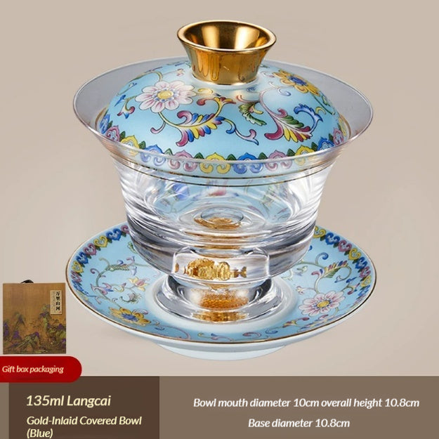 Teetasse mit Deckel – Glas – Bild 8 | LuxeStyle