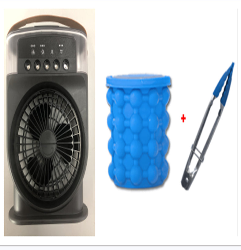 USB Klimaanlagen-Ventilator mit Sprühnebel & LED
