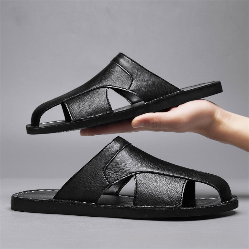 Handgenähte Casual Beach Sandalen für Herren
