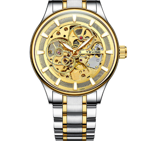 Männerleuchtende Sternmechanische Uhr