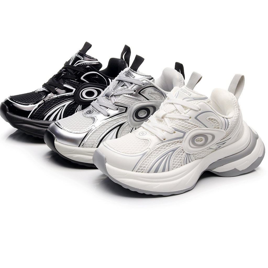Chunky Dad Sneaker mit Farbblock-Design