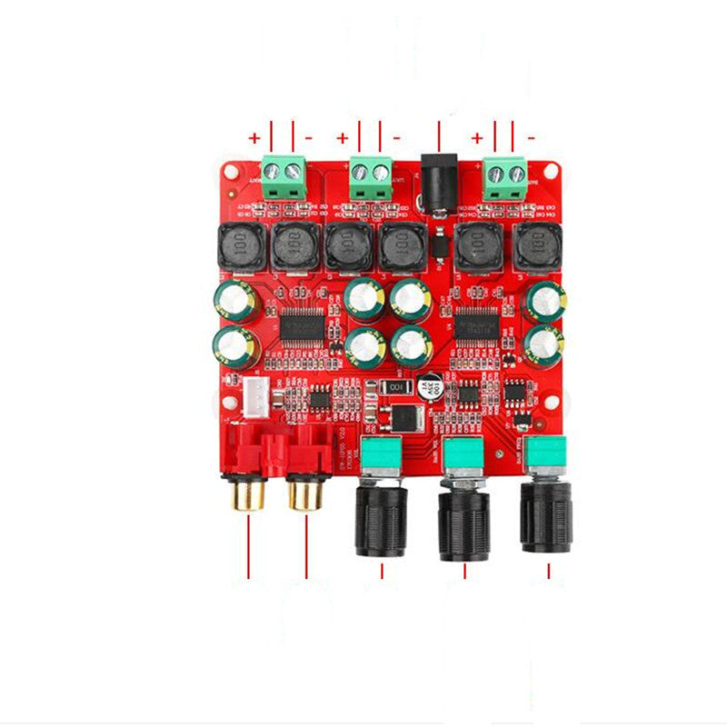 Digitaler 2.1 Stereo-Verstärker mit Bass | LuxeStyle