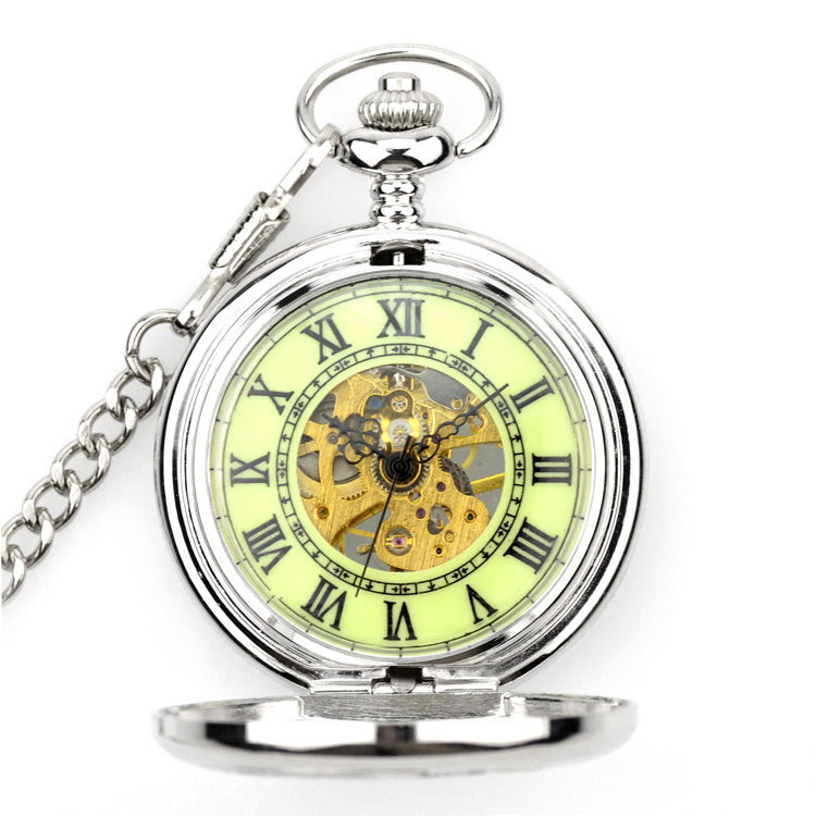Retro Mechanische Taschenuhr zum Aufklappen – Bild 3 | LuxeStyle