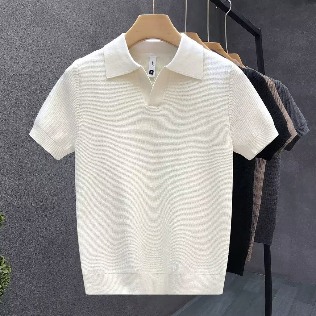 Slim-Fit Kurzarm-Shirt