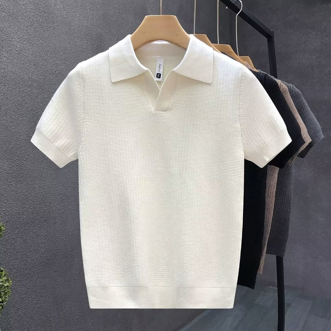 Slim-Fit Kurzarm-Shirt
