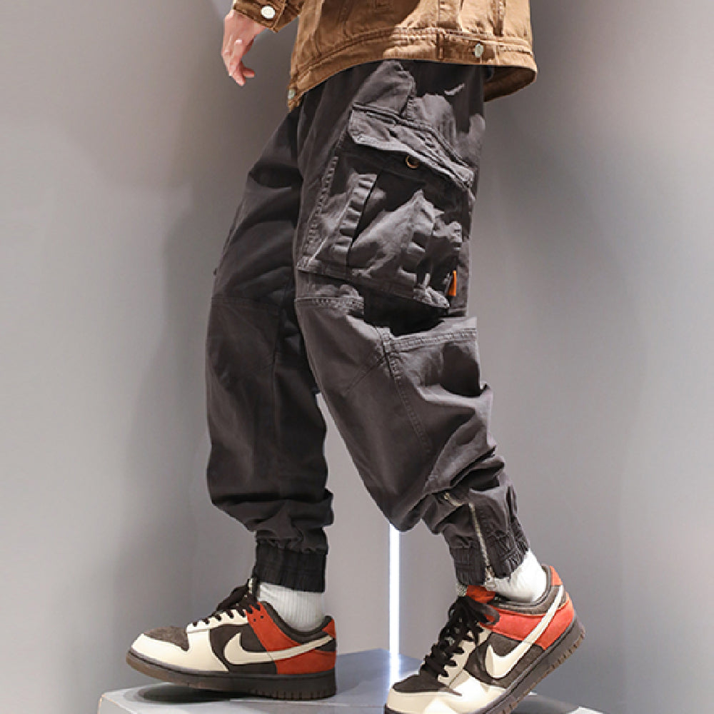 Casual Hosen mit Zipper-Design