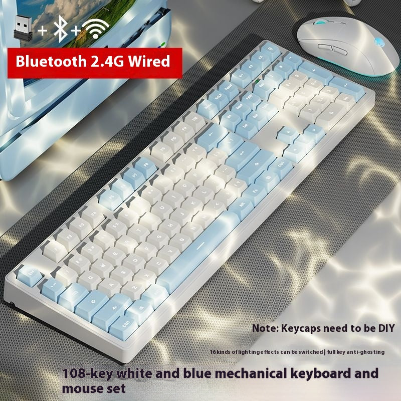 Mechanische Tastatur 87 Tasten, Bluetooth | LuxeStyle