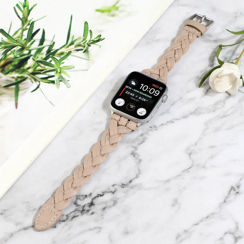 Armband für Smartwatch – geflochten, schmal – Bild 5 | LuxeStyle