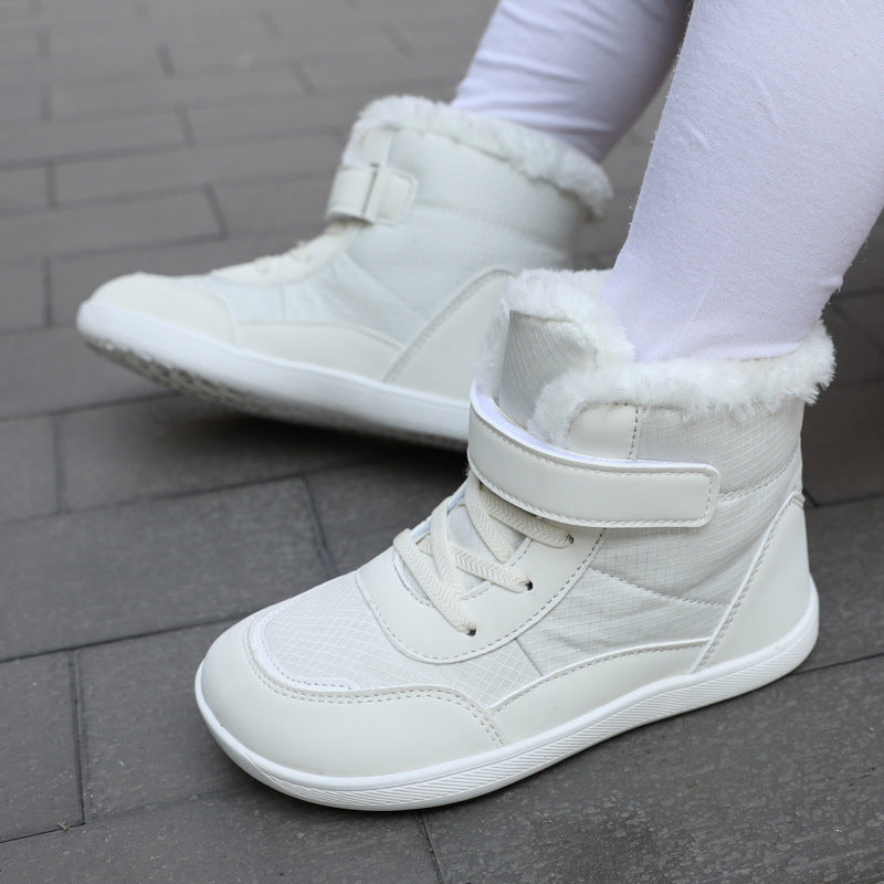 Warme Velcro-Kinderschuhe