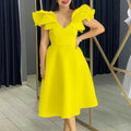 Rüschen-Kleid