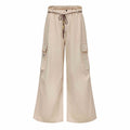 Schlauchbund-Hose mit weitem Bein – Bild 1 | LuxeStyle