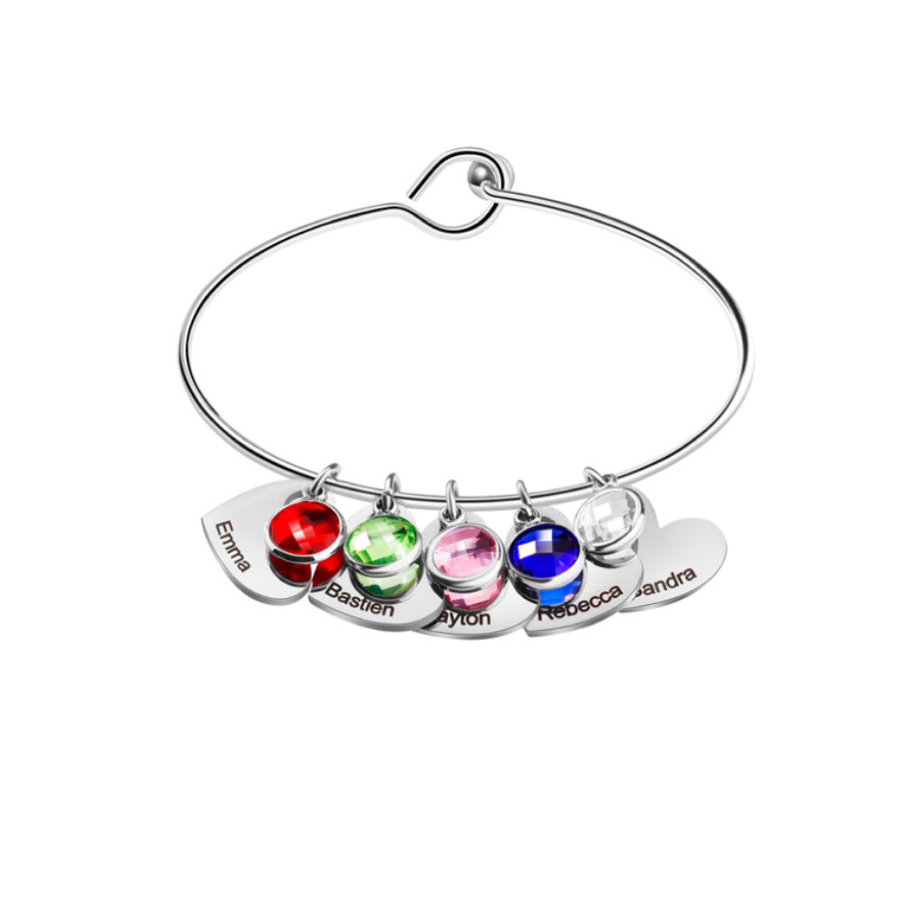 Personalisiertes Armband aus Edelstahl
