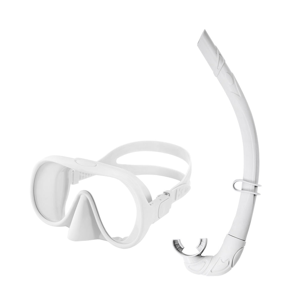Taucherbrille mit Antibeschlag-Gläsern