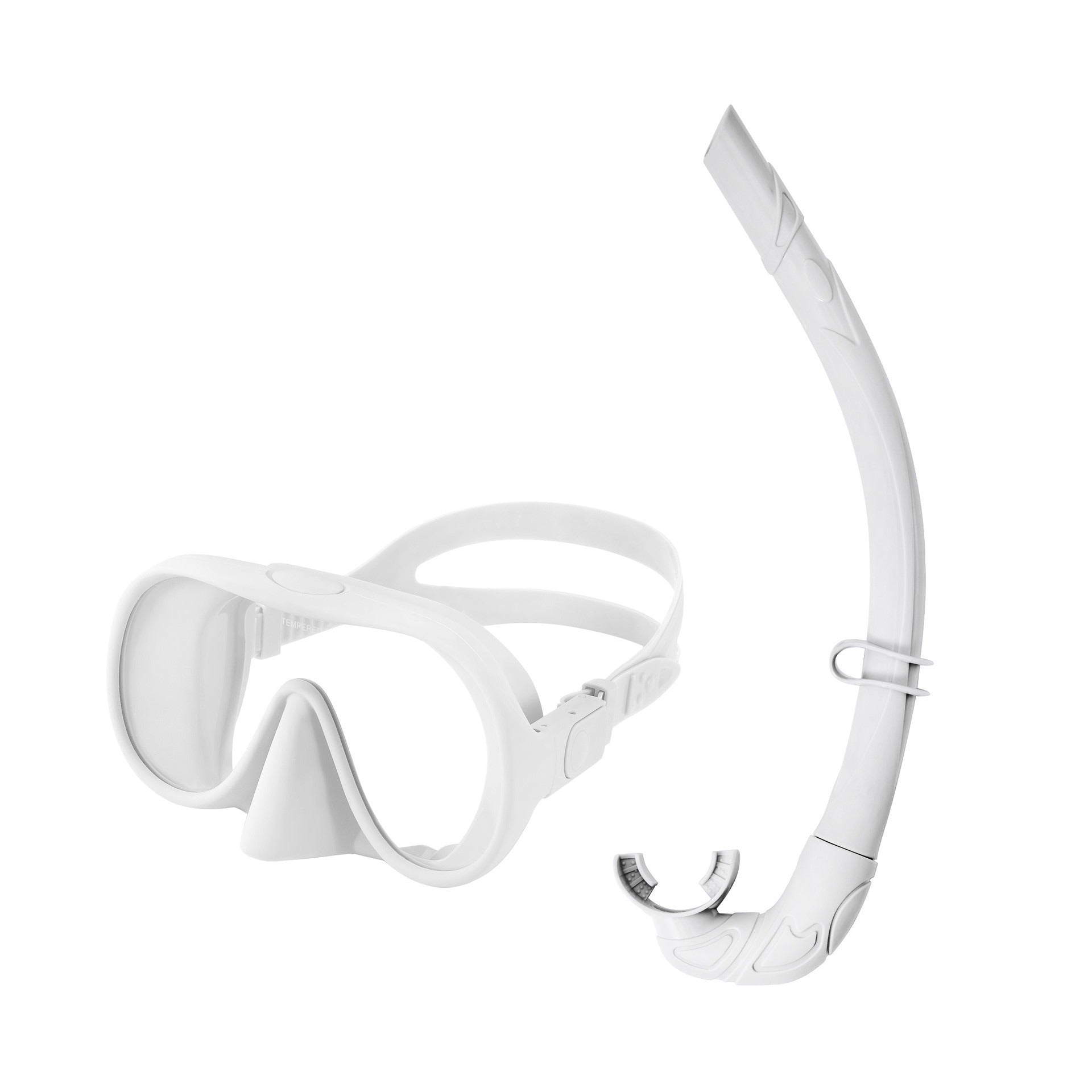 Taucherbrille mit Antibeschlag-Gläsern