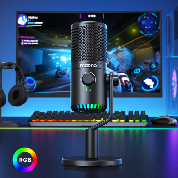 Gaming Mikrofon mit Geräuschunterdrückung