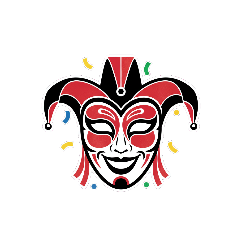 Mauspad «Fasnacht Mask»