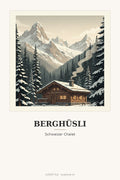 Schweiz-Poster «Chalet»