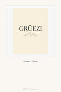 Schweiz-Poster «Grüezi»