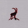 Schweiz-Sticker «Steinbock»