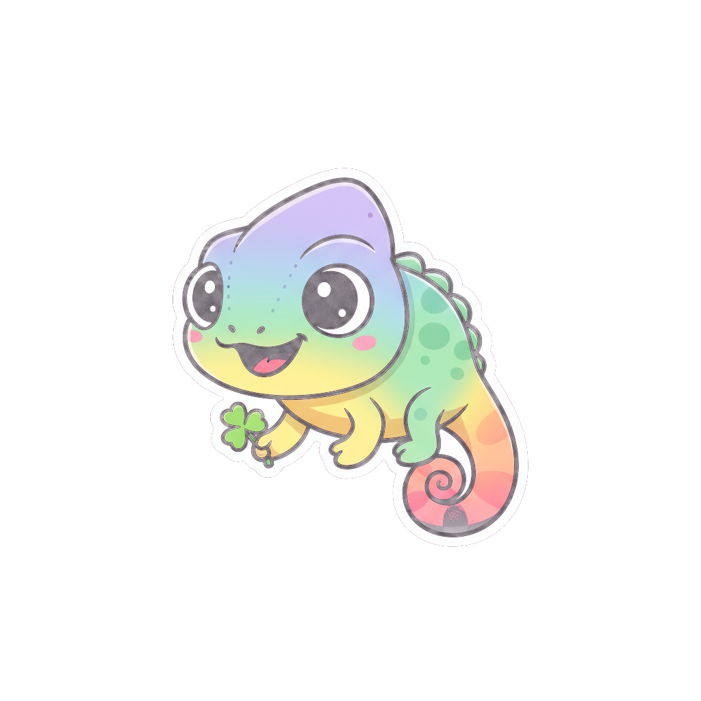 Sticker «Chameleon»