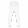 Allover-Yoga-Leggings weiss blanko zum Selbstgestalten