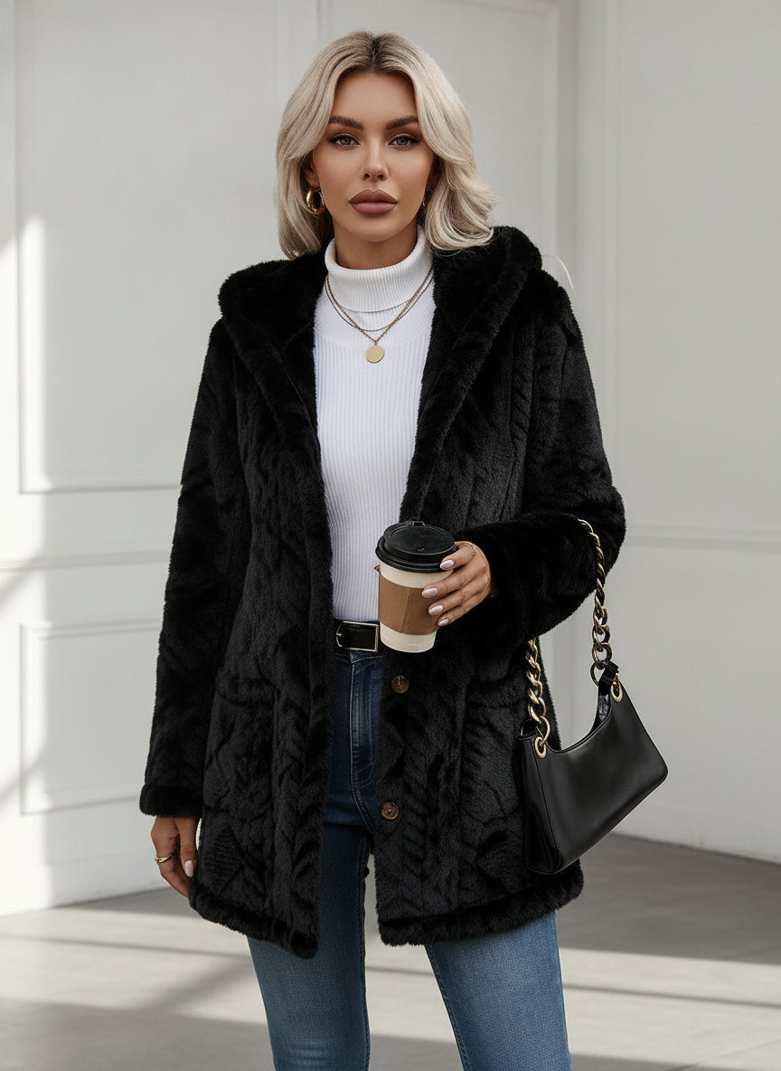 Kapuzen-Cardigan «Cosy» – Editorial – LuxeStyle