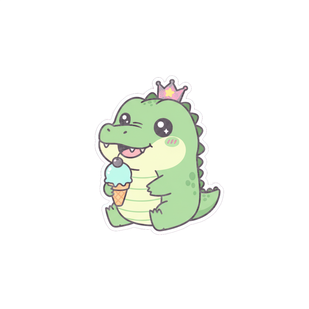 Sticker «Croc»