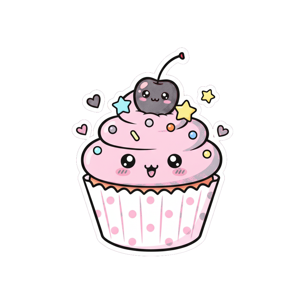 Sticker «Cupcake2»