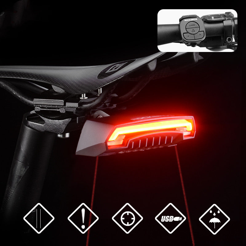Smarte Fernbedienbare Laser LED Rückleuchte