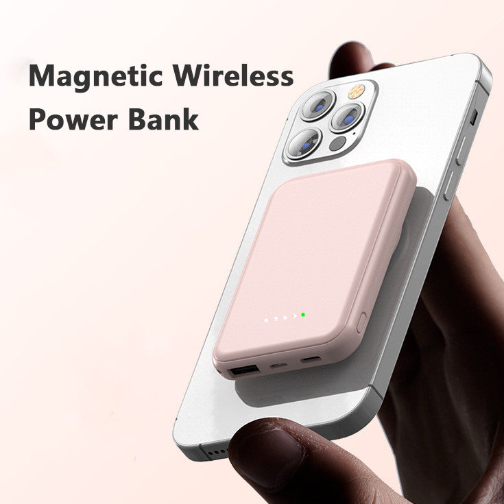 Mini Magnetisches Powerbank für schnelles Laden