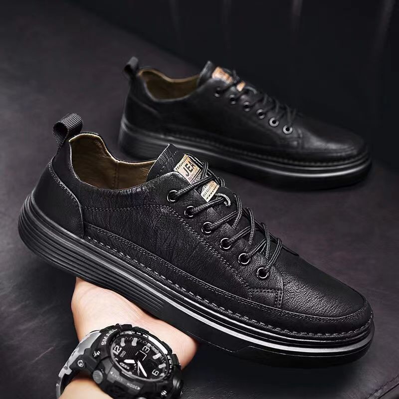 Leder-Schnürschuh Casual – Bild 7 | LuxeStyle