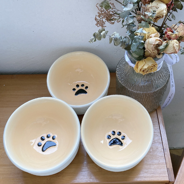 Keramik-Futternapf für Katzen, schräg, kippsicher – Bild 4 | LuxeStyle