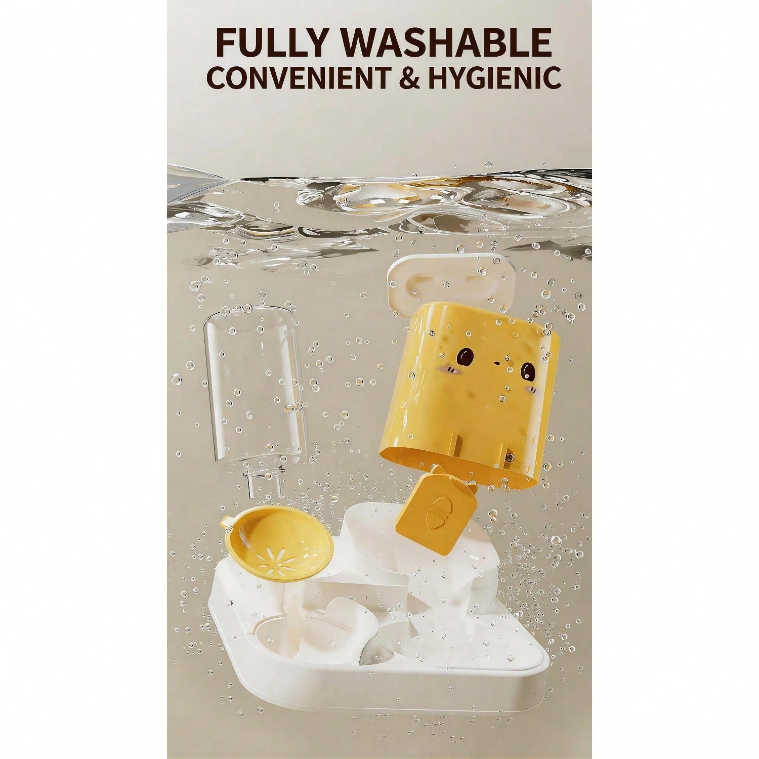 Futter- und Wasserspender für Haustiere