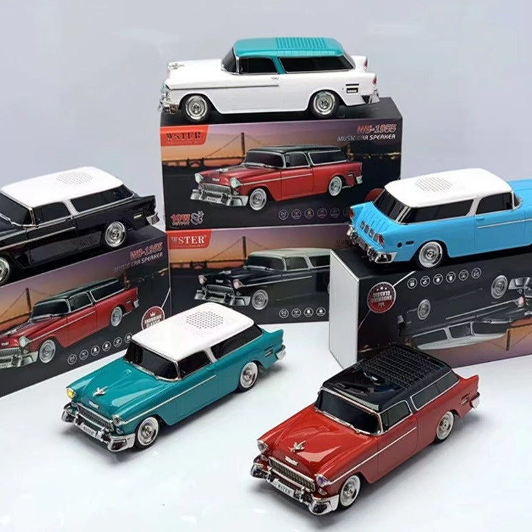 Vintage Auto-Bluetooth-Modell mit LED-Licht