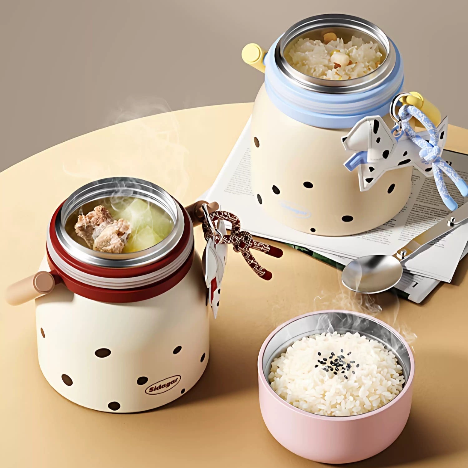316L Edelstahl Lunchbox mit Dämmung