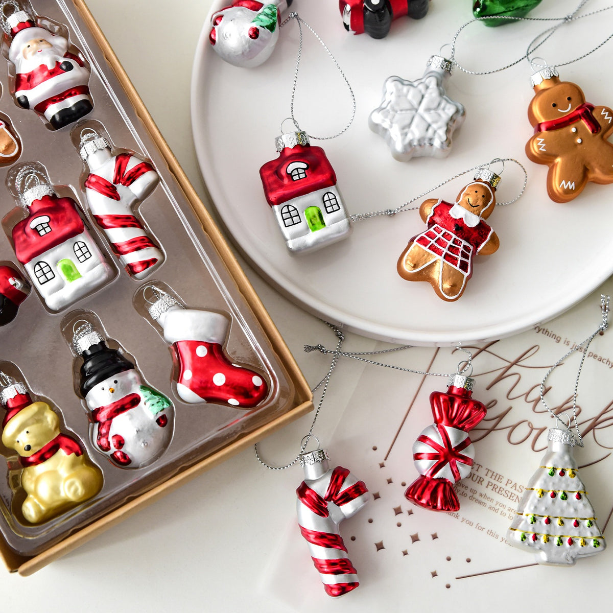 Weihnachts-Anhänger aus Glas – Bild 5 | LuxeStyle