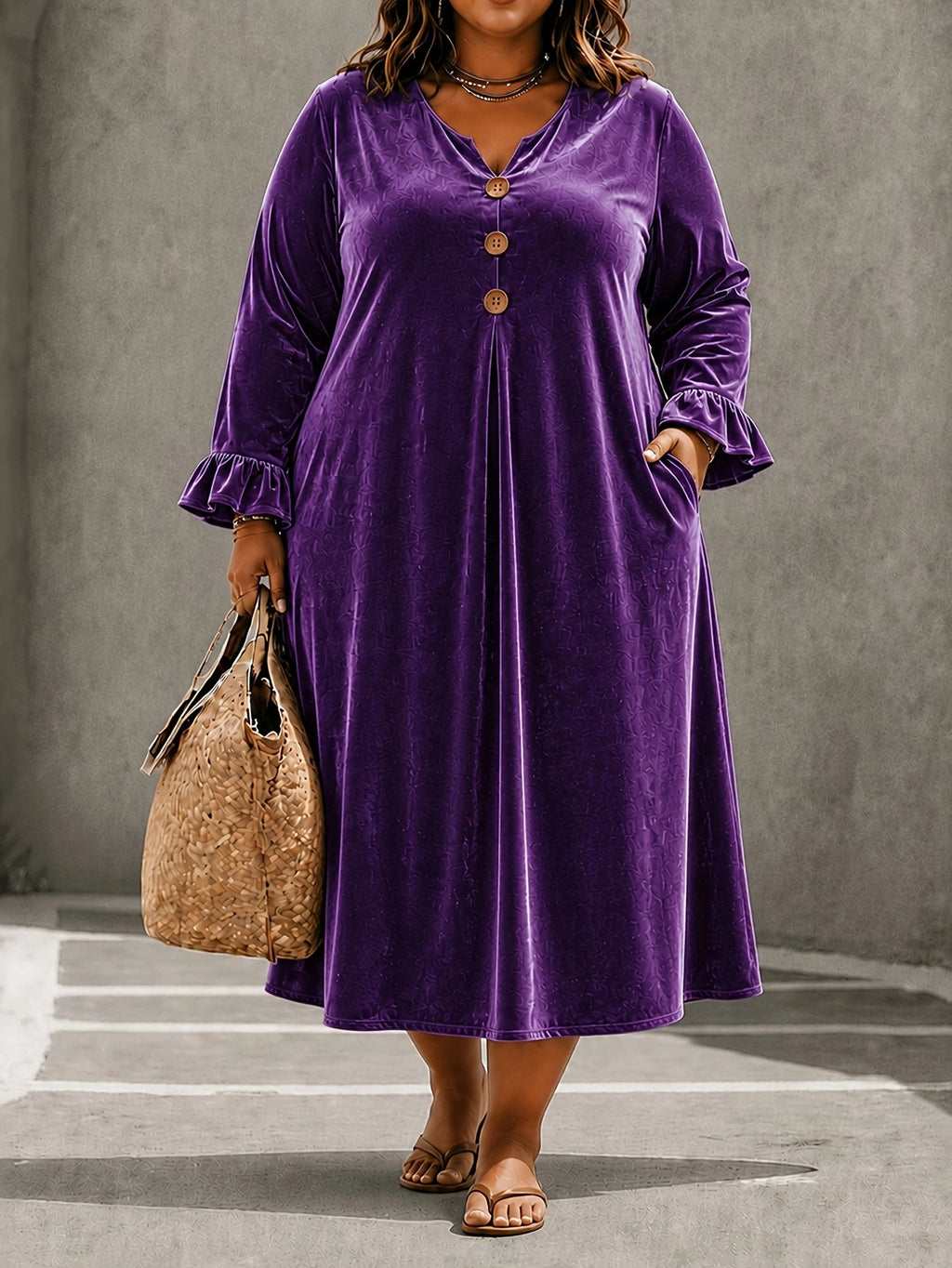Leichtes Damenkleid