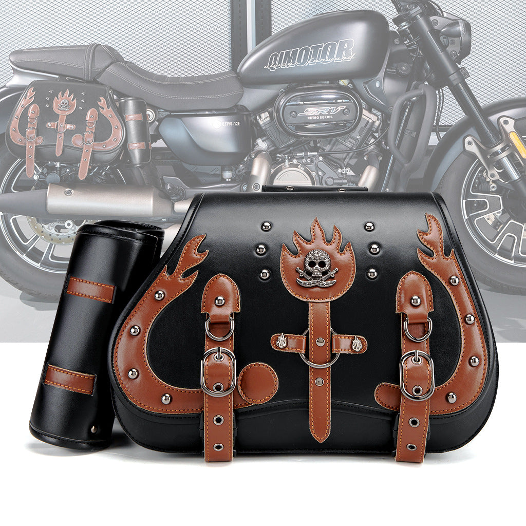 Punk Motorrad-Seiten-Taschen