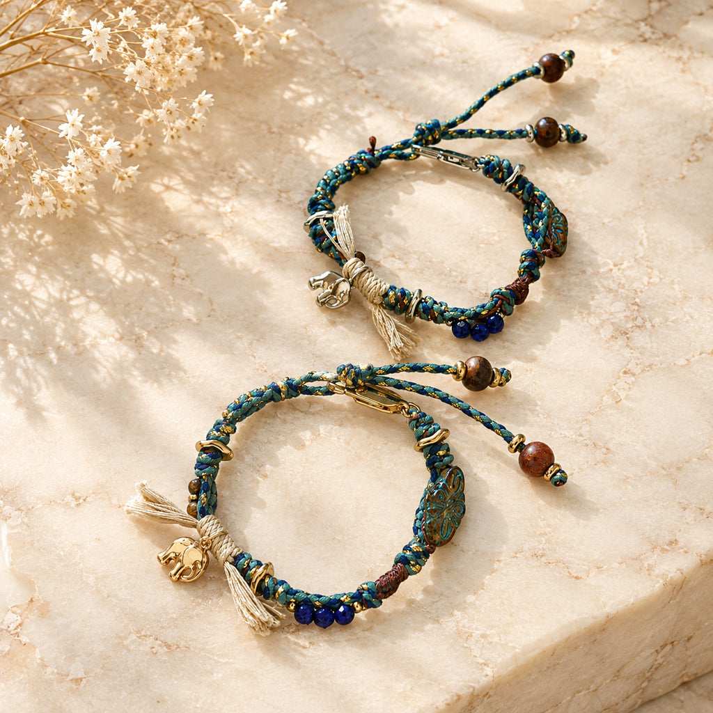 Armband mit Elefant und Quaste – Bild 4 | LuxeStyle