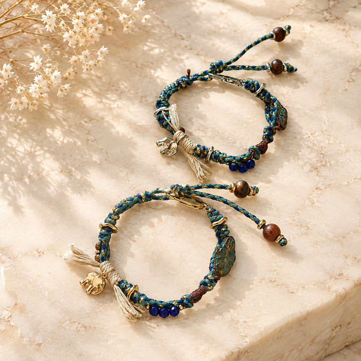 Armband mit Elefant und Quaste – Bild 4 | LuxeStyle