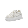 Damen Casual Hollow-Weave Schuhe mit dicker Sohle – Bild 1 | LuxeStyle