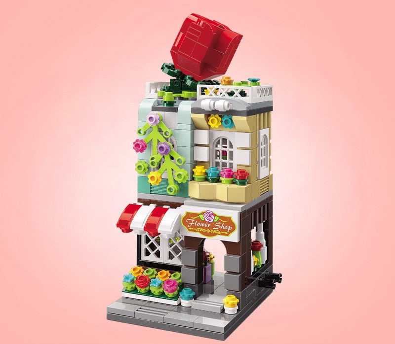 Buntes Puzzle-Modell Dessert-Haus | LuxeStyle