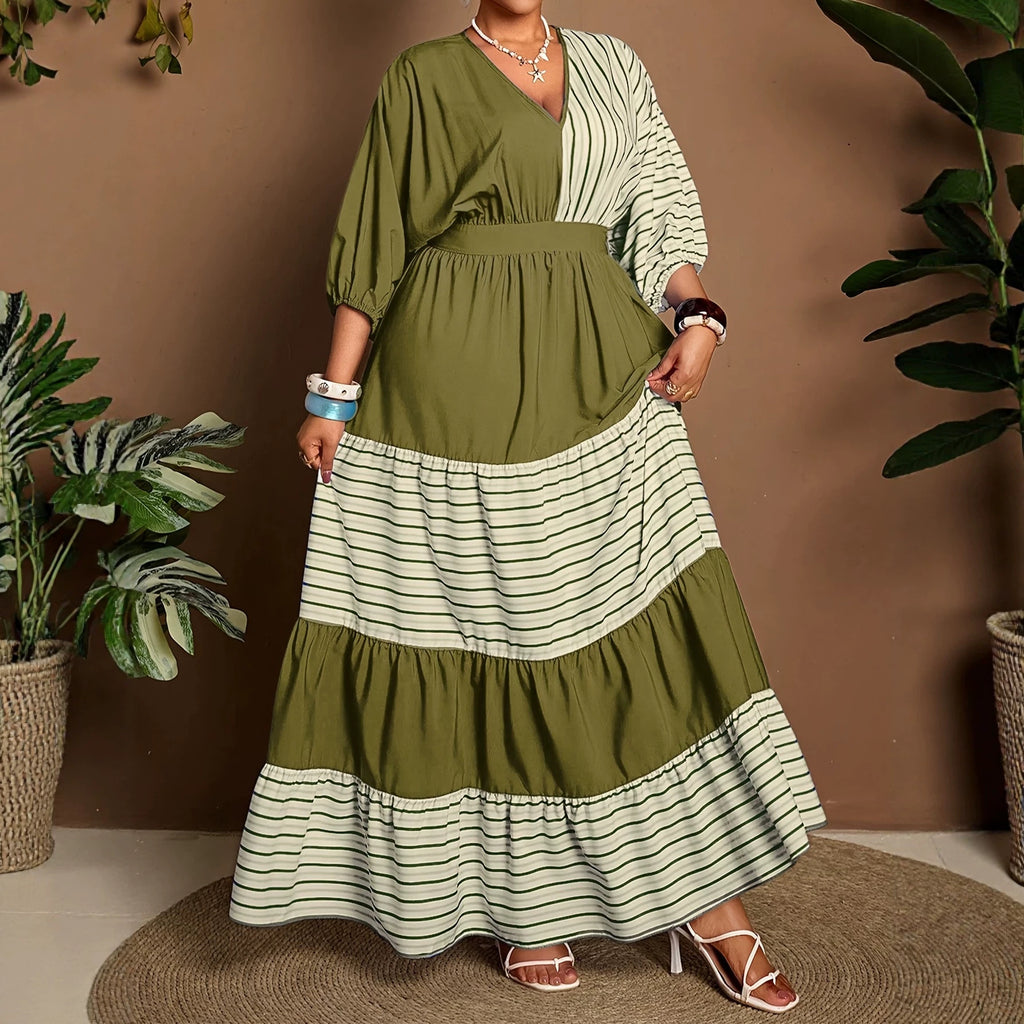 Bunt gestreifte A-Linien-Rock – Bild 3 | LuxeStyle