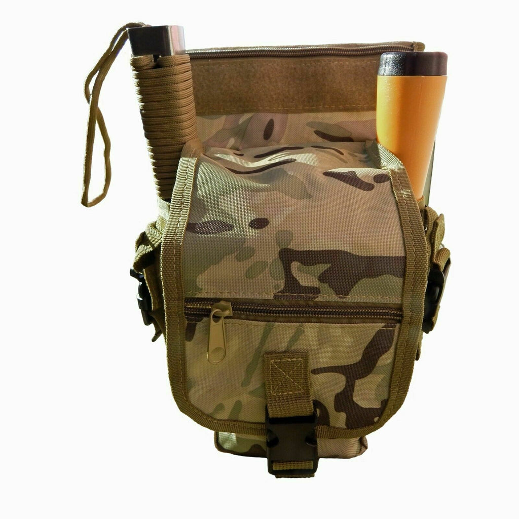 Tarnfarbene Fundtasche für Metalldetektoren