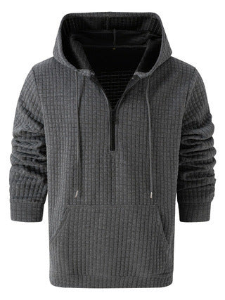 Herren Hoodie mit Jacquard-Muster