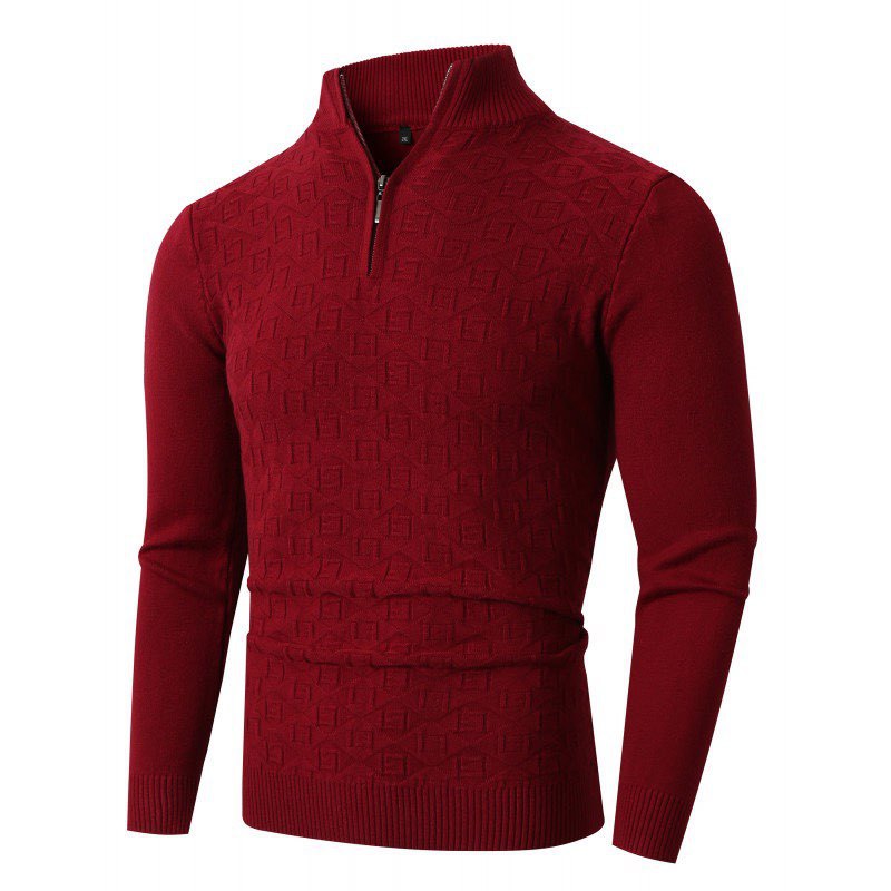 Herren Thermo Slim-fit Pullover