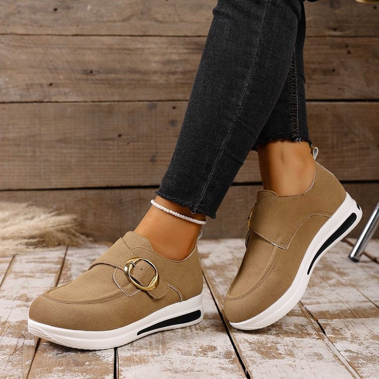 Schnürschuhe mit klobigem Absatz